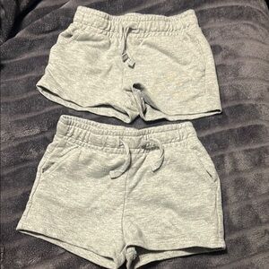 Cat & Jack Gray Heathered Casual Shorts (2 for $10)